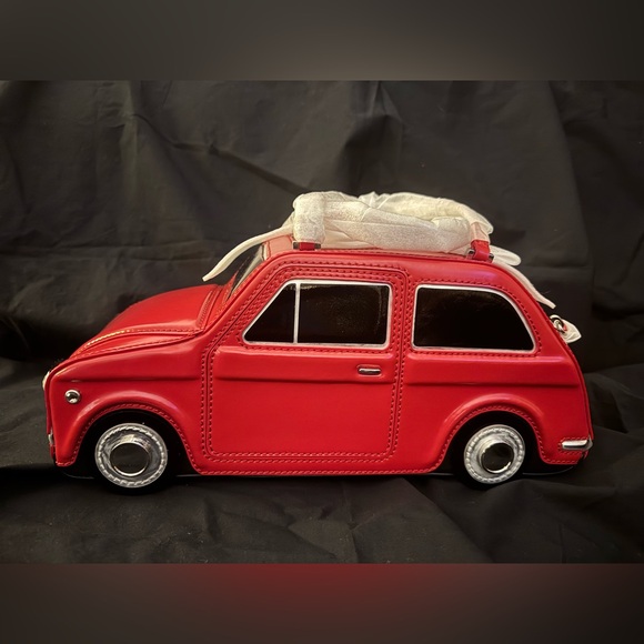 NWT The Kate Spade New York "Rose-Colored Glasses" Red Car Bag - Picture 2 of 16